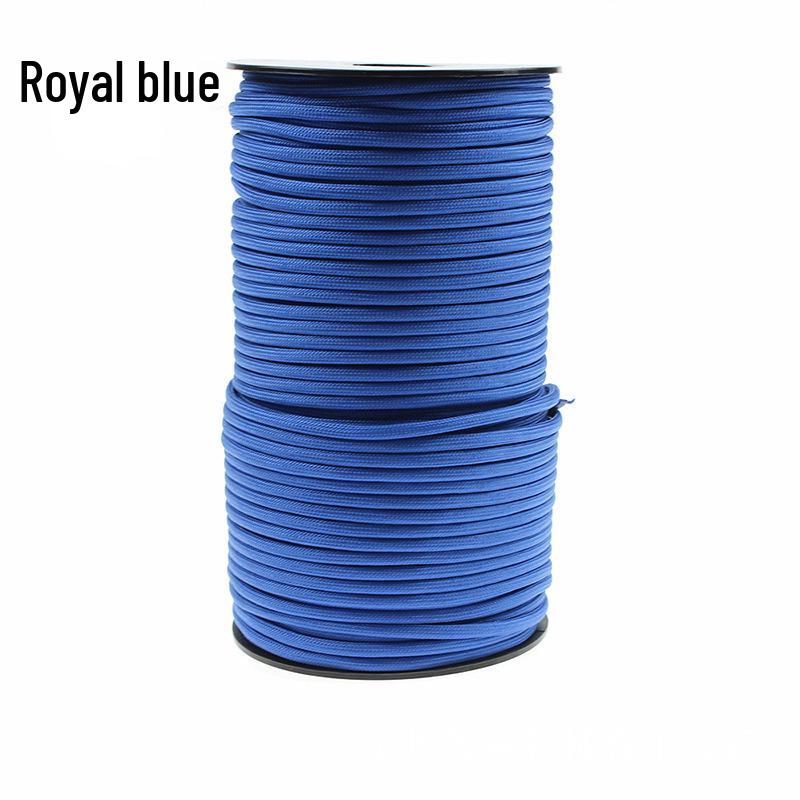 9-Core 100m Polyester Paracord for Outdoor Camping, Binding, or Bracelet Weaving.