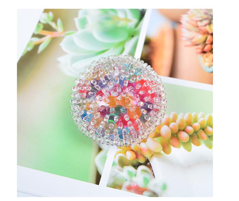 No Net Burr Release Colorful Bead Ball Massage Stress Relief Ball Pinch Music Adult & Child Squeeze Squish Stress  Kneading Toys