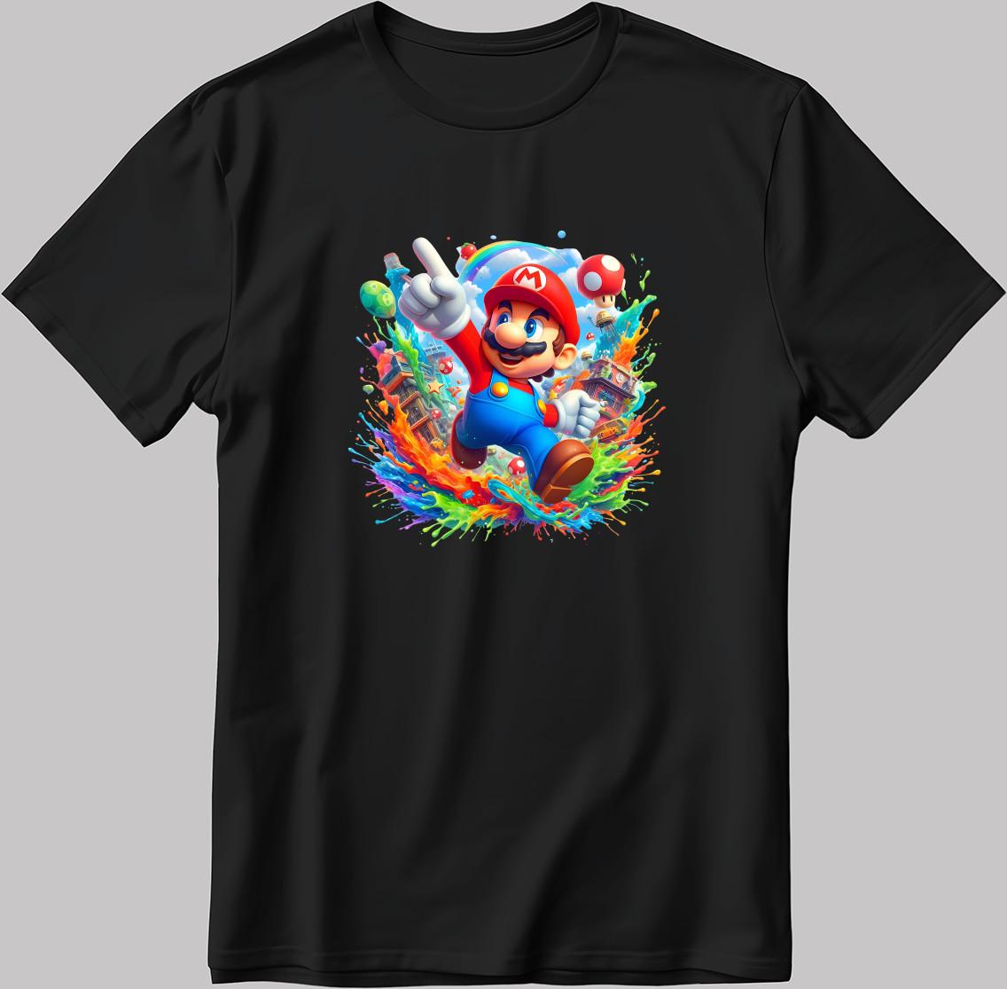 Super Mario Short Sleeve Men s Women s T Shirt N203 S