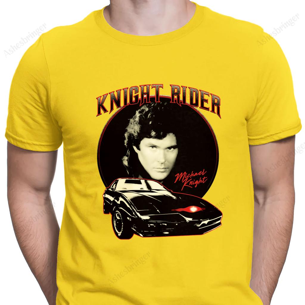 Knight Rider Michael Knight Graphic T Shirt Street Casual Style Tee for Men and Women