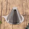 New Stainless Steel Coffee Filter Silver Double Layer Coffee Tea Strainer Reusable Coffee Making Tool Coffee Accessories