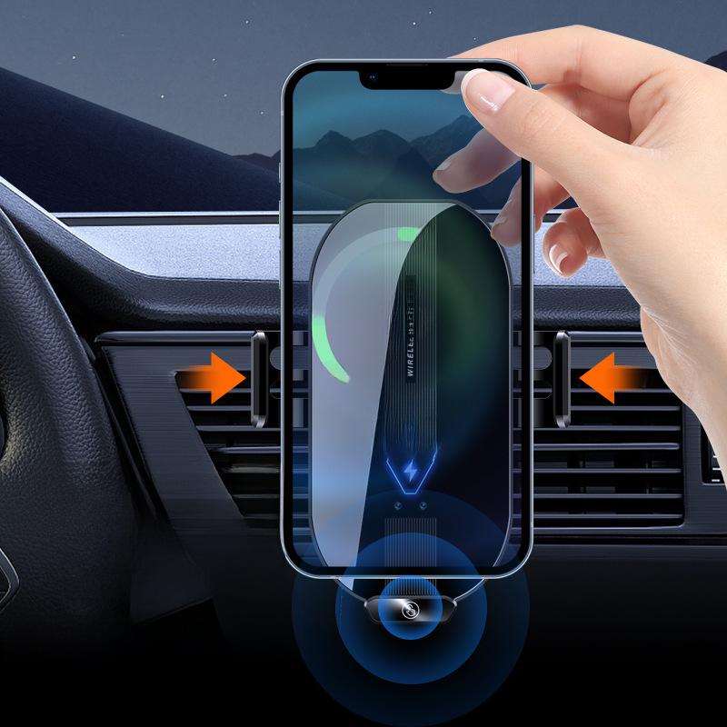 Magic Clip A75: Bezdrátová nabíječka do auta a magnetický držák telefonu