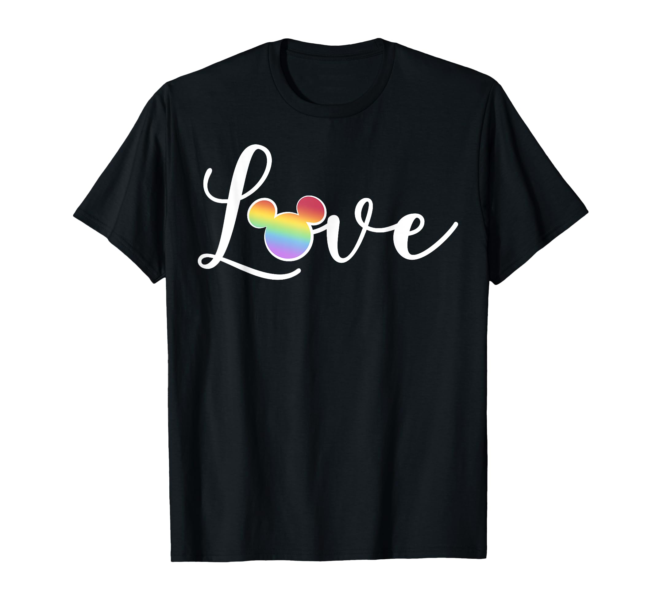 Disney Mickey Friends Rainbow Love C2 & T-Shirt