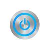 22mm Small Metal Button Latching Momentary Power Push Button Switch 3-6V/12V/24V/220V 5A for DIY Computer Car Panel Modification