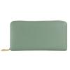 Lizdays Genuine Leather Long Wallet with Automatic Receipt and Coin Skimming and Design Women's Separation, Prevention, Coin-Through (Sky Blue)