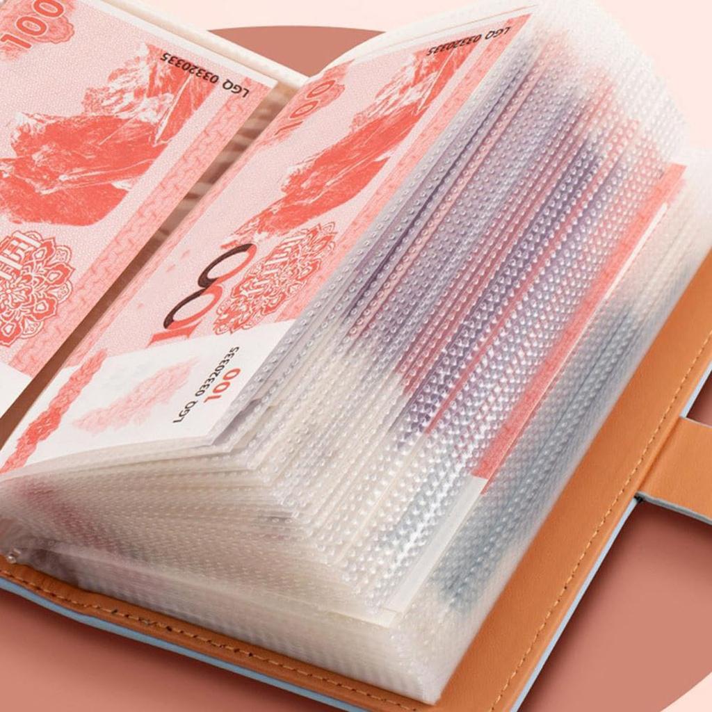 Money-Saving Challenge Budget Binder, Includes Cash Envelopes And Savings Challenge Booklet - Achieve Your Budget And Savings Goals Easily And Fun!