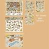 Self Adhesive Miniature Scene Sticker Set Waterproof 3D Street View Stickers