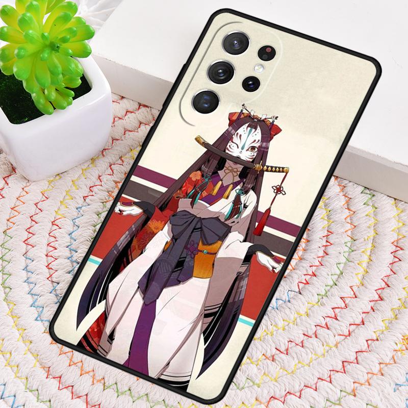 Japanese Style Anime Fox soft Silicone Phone Case For Samsung Galaxy note 10 pro S26 S25 S24 S23 S22 S21 Plus S25Ultra Cover