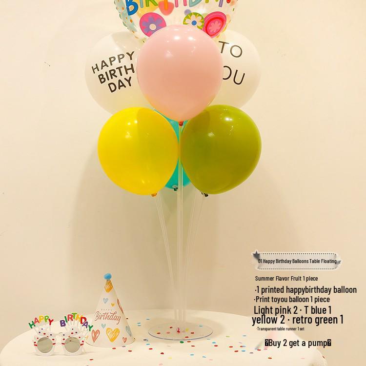 Bunte Spiralballons für Klassenzimmer- & Erstgeburtstagsdekorationen