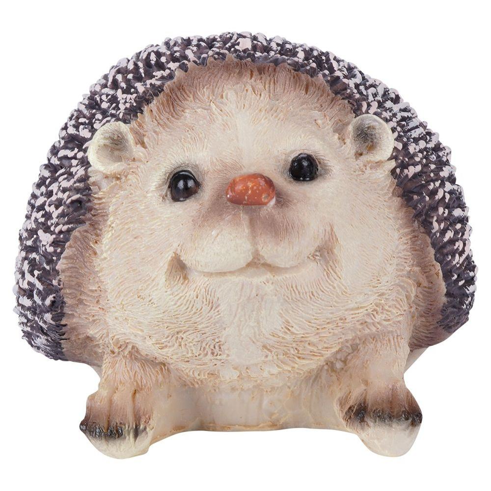 Gartenigel Igel Figur Dekoration für Garten Balkon Terrasse 20 cm