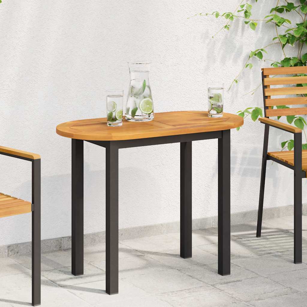 Table Top Oil Natural 90 x 45 x 2 cm Solid Acacia Wood