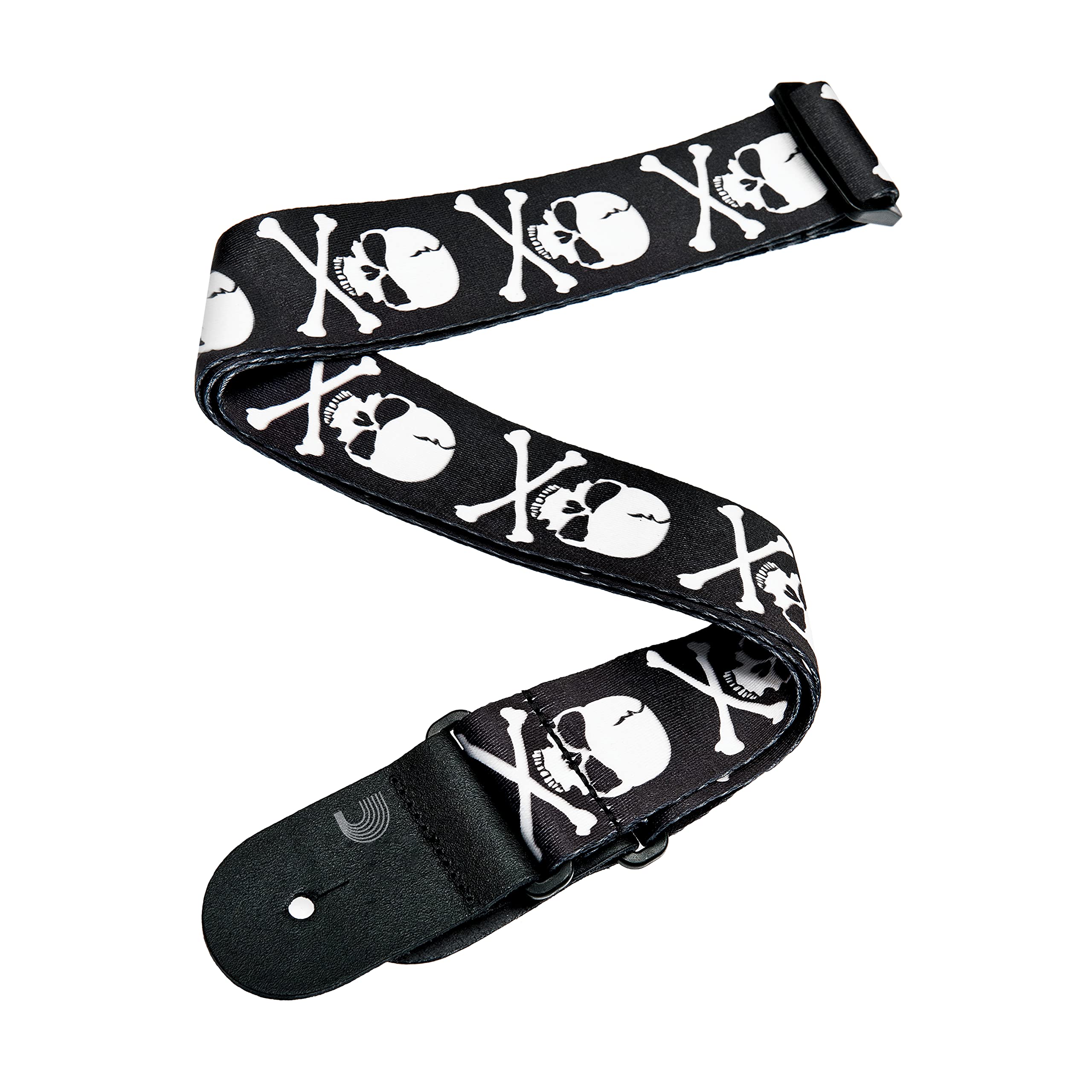 

Woven Guitar Strap 50H01 Skull Crossbones D Addario &