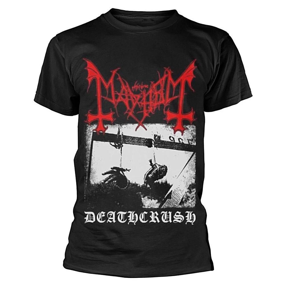 Mayhem Deathcrush Black Shirt S-XXL Official Metal T-Shirt Band Tshirt 3XL