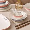 Hao Ai Jia Cloudy & Serene Nordic Ceramic Dinnerware Set