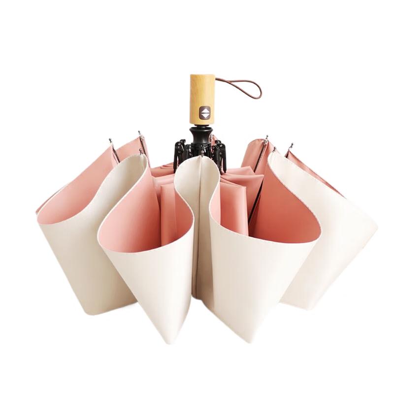 Beneath the Umbrella Compact 5-Fold UV Protection Sun/Rain Umbrella