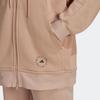adidas X Stella McCartney Solid Color Hooded Casual Sweatshirt Women Light Pink H59289