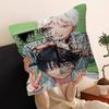 The S-Summer H-Hikaru Died Pillow Covers Cartoon Sofa Decorative Home Double-sided Printing Short Plush Cute Cushion Cover
