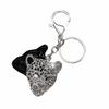 Silver Car Bag Pendant Crystal Rhinestone Rhinestone Keychain Fashion Pendant  Car Decoration