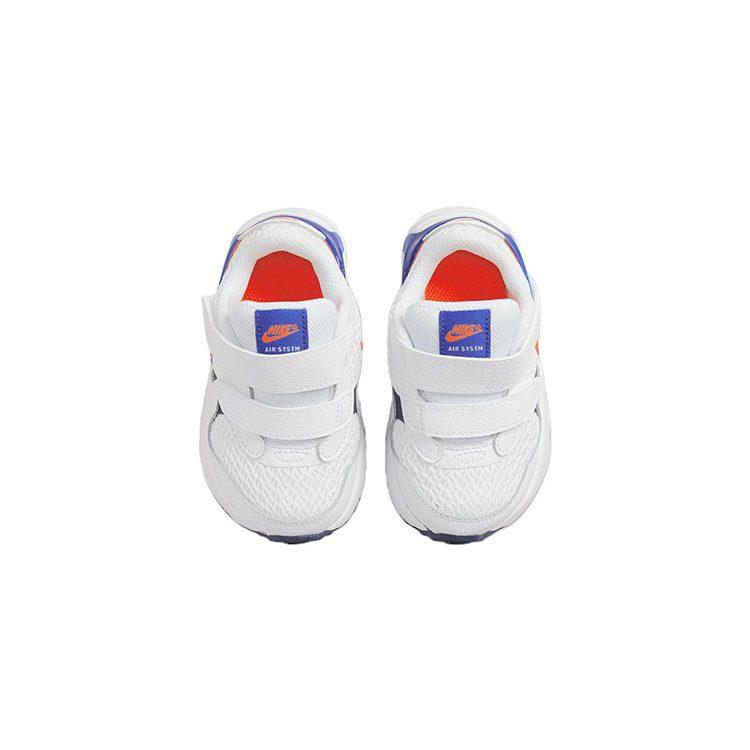 Nike Air Max SYSTM Cushioning, Wear Resistant Low top Toddler Shoes White Blue Infant And Toddler DQ0286-101
