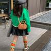 Adorable Mini Bear Keychain Shoulder Bag For Kids Stylish Pu Material Design