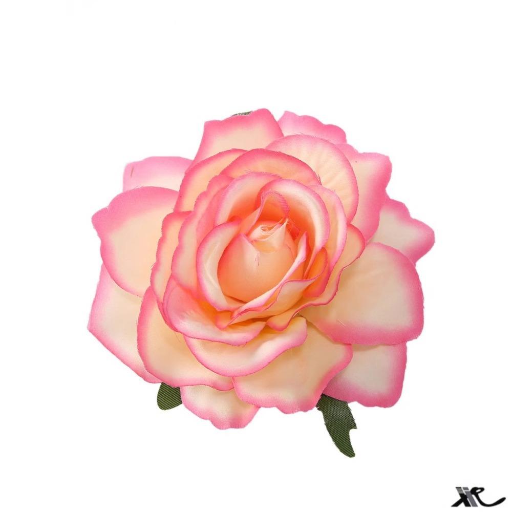 White Camellia Shaped Hair Clip With Small Flowers On Head Floral Internet Famous Atmosphere Side Women