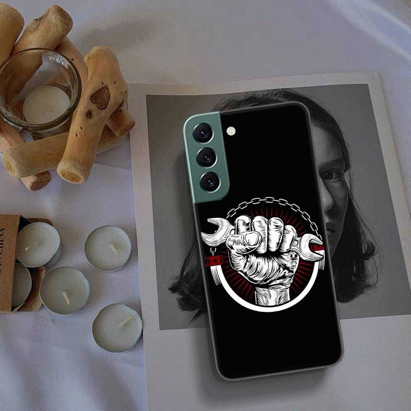 Części Samochodowe Mechanik Samochodowy Etui Na Telefon Dla Samsung Galaxy S22 S25 Ultra S21 S10 Plus S26 Edge S20 S23 S24 FE Pokrowiec Silikonowy Miękki