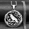 Luxus Kolibri Design Halskette mit 18K Goldfinish Akzent Edelstahl Mode Hals Schmuck zum Verschenken