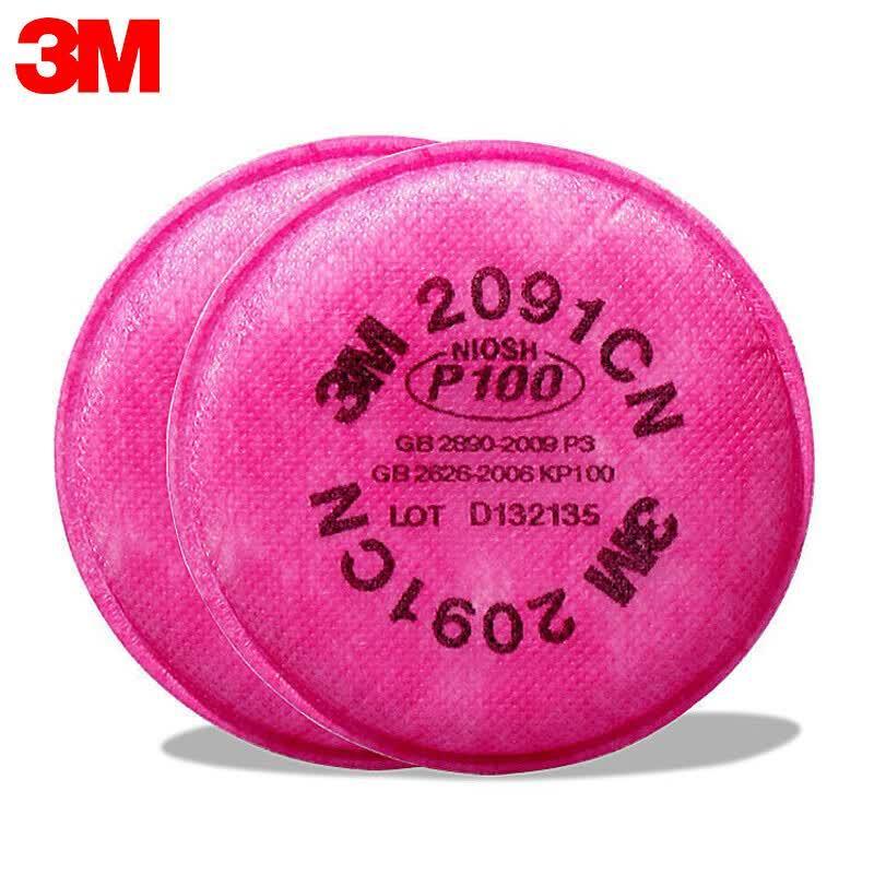 3M Respirator Filters & Components 2091CN Filter (2 pcs)