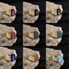 R3351g Men's High Quality Vintage Stainless Steel Zircon Styles Ring Jewelry