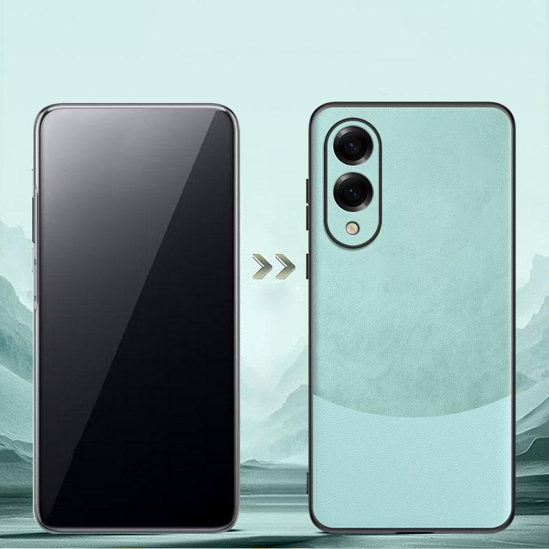Luxury Soft PU Leather Back Phone Case For Samsung Galaxy S26 S25 Edge Silicone Case For Galaxy S25 Ultra S25Plus Back Cover