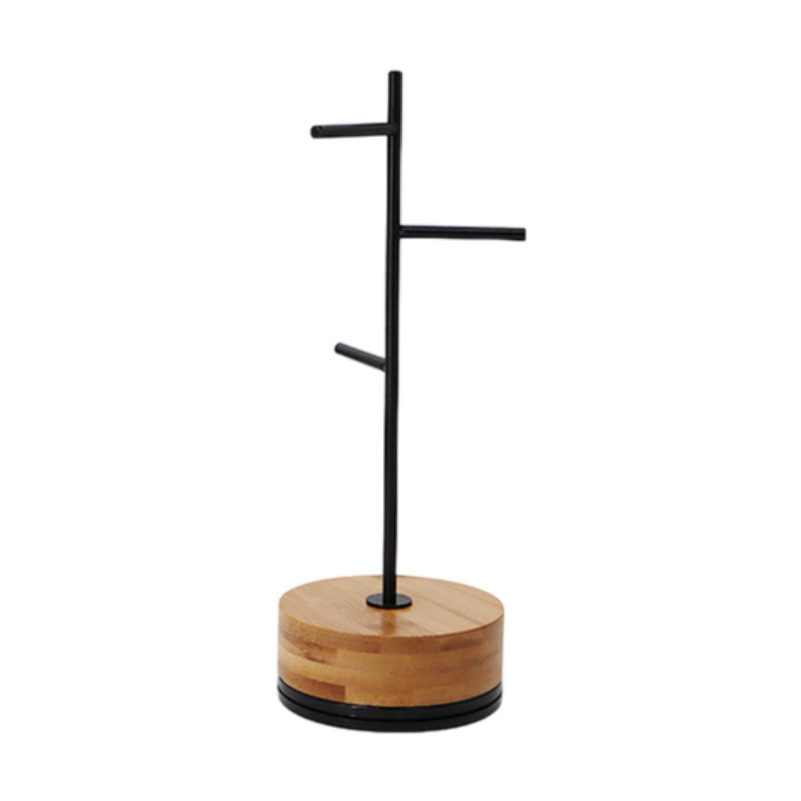 

Настольная вешалка для ключей, органайзер для мелочей, ювелирных изделий, стойка для колец, сережек, часов чёрный