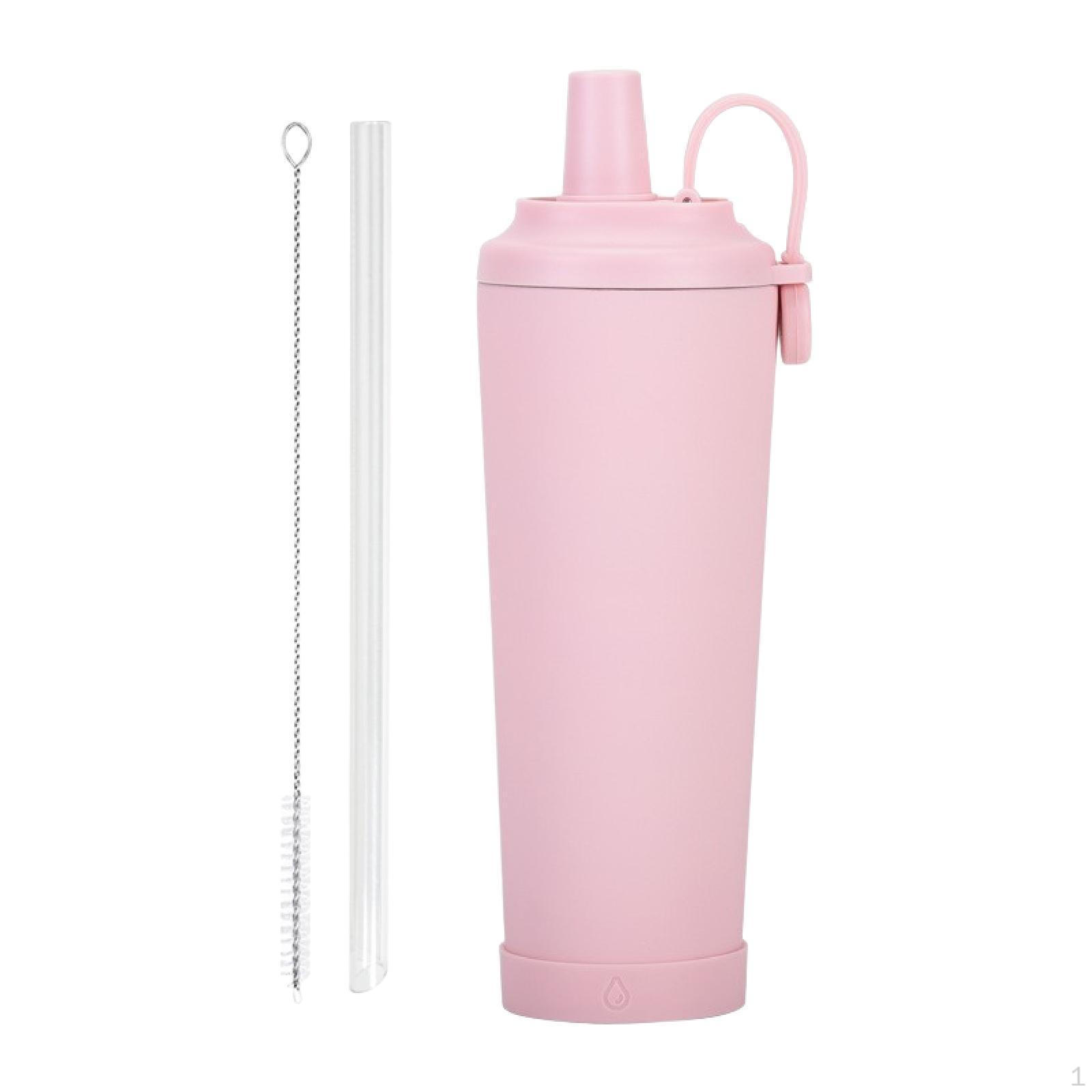 

830ml Travel Mug with Straw for Outdoor Use and Sports розовый