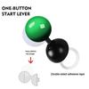 Onuuzivl Push To Start Button Lever,Car Push To Start Button Locker - Retro Style