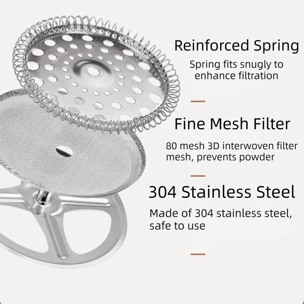 Thickened Glass Borosilicate Glass Coffee Pot Rust-Free Hand Punch Pot  Cafe Supplies