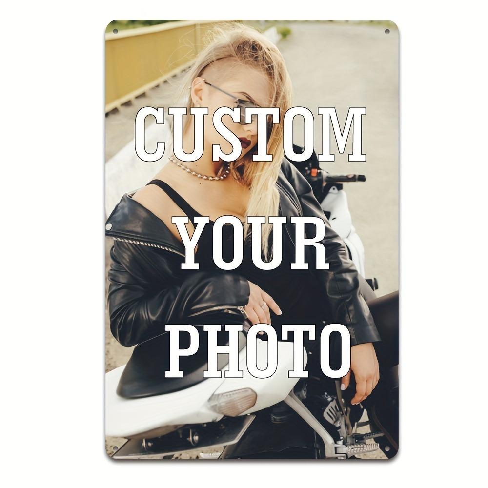Custom Vintage Metal Plaque Personalized Iron Poster Indoor Outdoor Wall Decor