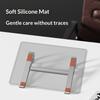 0022 Portable Aluminum Laptop Stand Desktop Riser Cooling Pad Foldable Storage Ergonomic Design for Home/Office