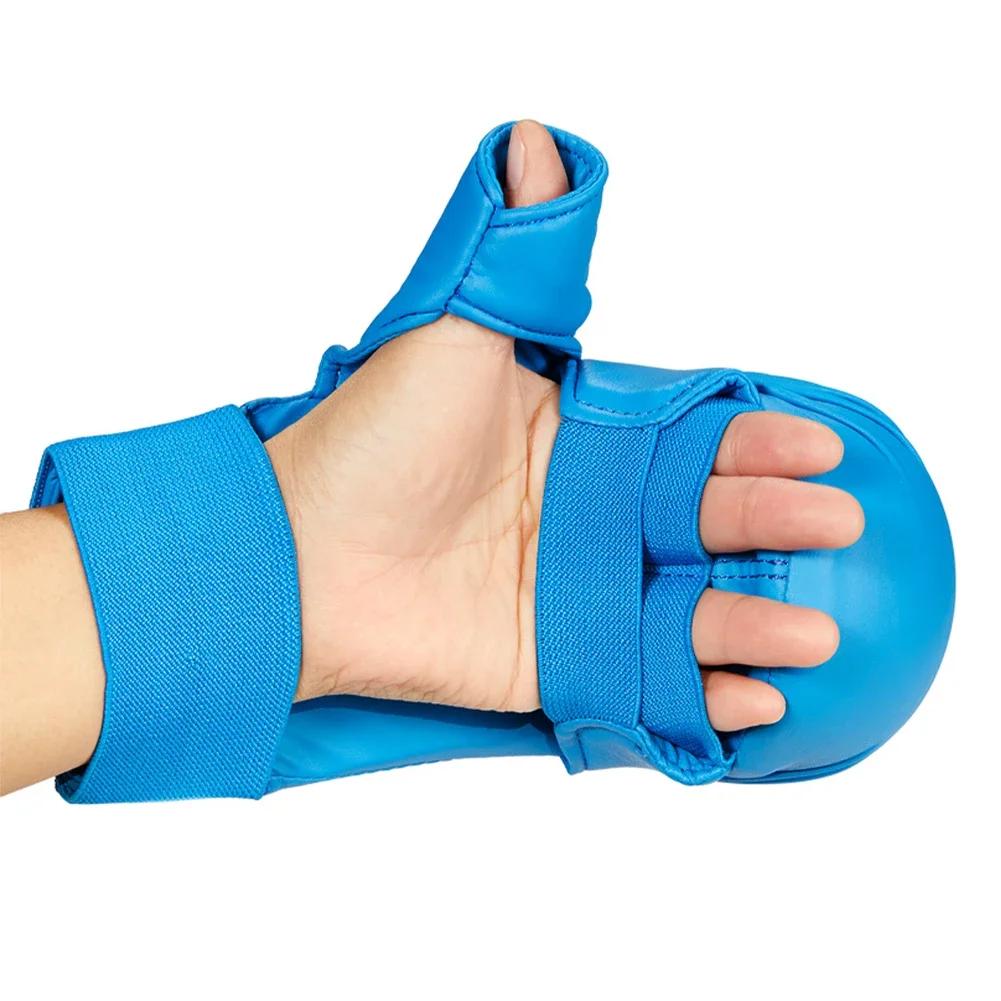 Professional Karate Gloves Thickened Thumb Protection Hand Guard MMA Boxing Gloves for Adults Kids