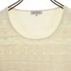 MACKINTOSH PHILOSOPHY No Sleeve Race Cut 36 Ivory Women Used