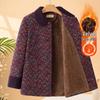 Women's Fleece-Lined Winter Casual Jacket for Seniors