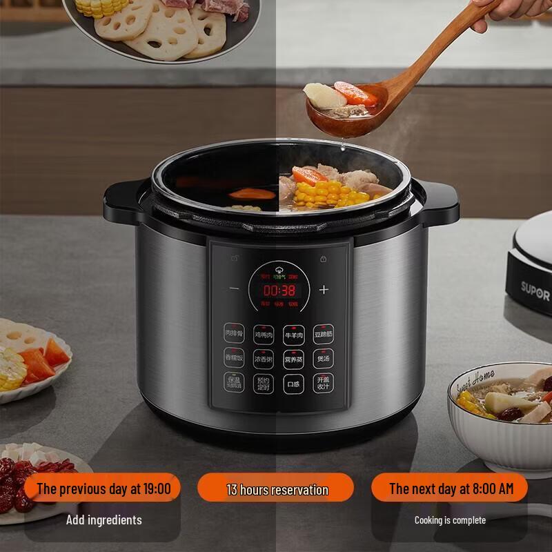 SUPOR 6L Multifunkční elektrický tlakový hrnec