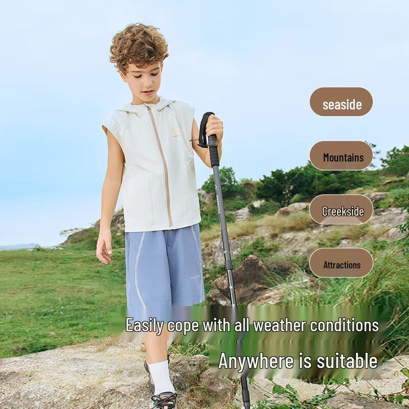 YEEHOO Boys' Hooded Quick-Dry Vest