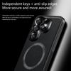 Wireless Charging Magnetic Case For Samsung S26 Ultra S25 Plus S24 FE PU Leather Shockproof Cover For Galaxy S26Ultra Bumper