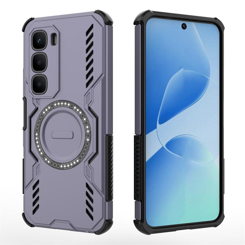 For Infinix Hot 60 4G Case Infinix Hot 60 4G Cover Heat Dissipation Magnetic Wireless Charging Phone Cases For Infinix Hot 60 4G