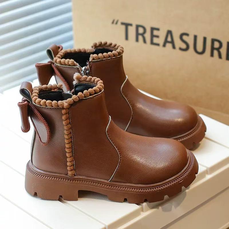 Mädchen Martin Boots im Prinzessinnenstil - Weiche Sohle, Samtfutter, Herbst/Winter 2025