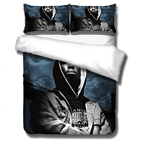 Bedding Kit, Male Star Series Size Three-Piece Quilt Cover