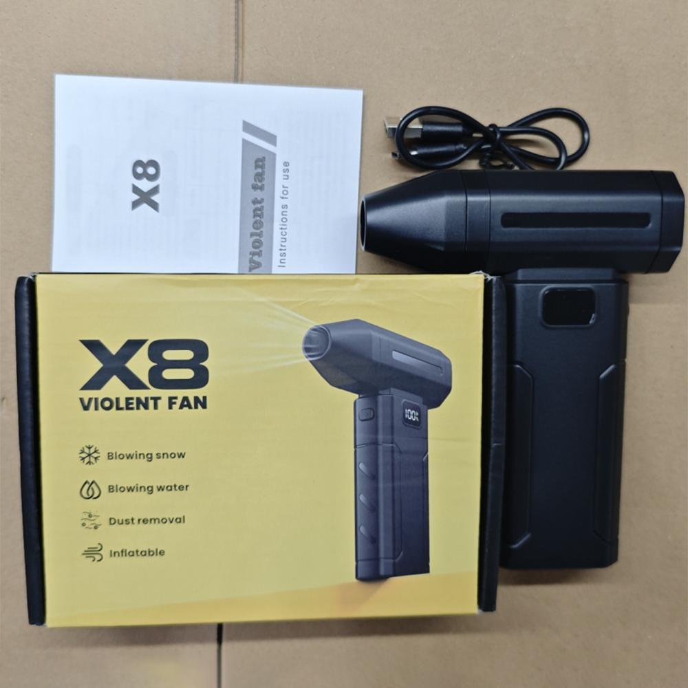 

X8 Brushless Turbo Fan Jet Blower 160000RPM Powerful Air Blowers Vacuum Dust Cleaner Portable Car Drying Tool sopladores de aire