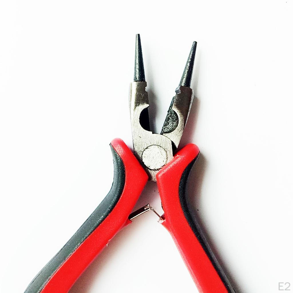 Плоскогубцы ИНСТРУМЕНТ ДЛЯ ЮВЕЛИРНЫХ ЮВЕЛИРНЫХ ИЗДЕЛИЙ КРУГЛЫЙ НОС — фото 2