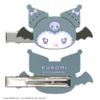 Shobido Sanrio Angel and Devil Series Hair Clips Limited Original Illustration SA56457 (2 pieces) <Kuromi>