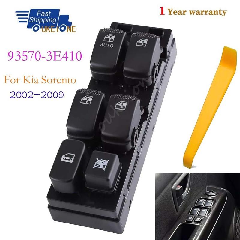 

93570-3E410 For Kia Sorento 2002 2003 2004 2005 2006 2007 2008 2009 Electric Power Window Switch lifter Control regulator Button