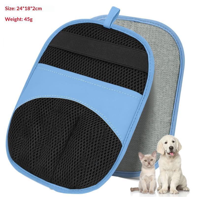 Pet Hair Remover Electrostatic Gloves, 2025 New Pet Hair Removal Glove For Cats & Dogs, Double-Sided Reusable Electrostatic